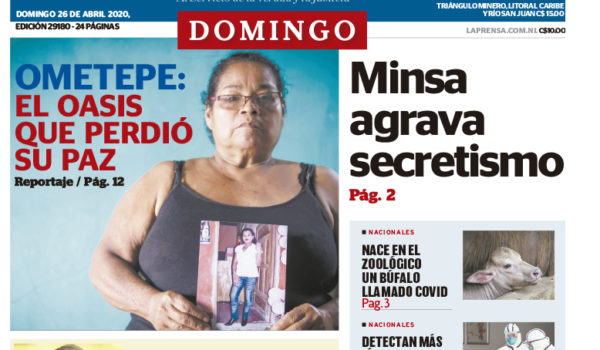 Portada impresa 26-04-2020