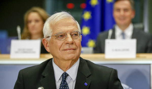 Josep Borrel, Unión Europea. Nicaragua