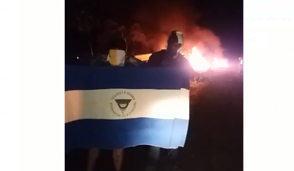 Autoconvocados realizan piquetes exprés en Rivas y Matagalpa en apoyo a los detenidos en la Isla de Ometepe