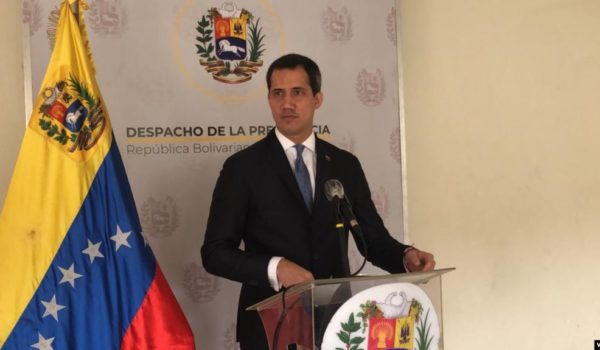 Juan Guaidó, Venezuela, Estados Unidos