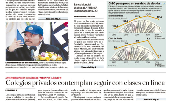Portada impresa 16-04-2020