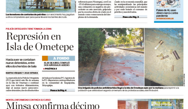 Portada impresa 21-04-2020