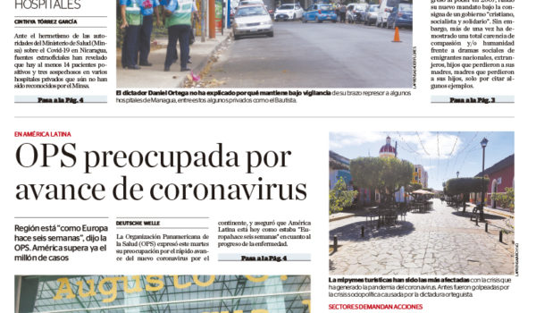 Portada impresa 29-04-2020