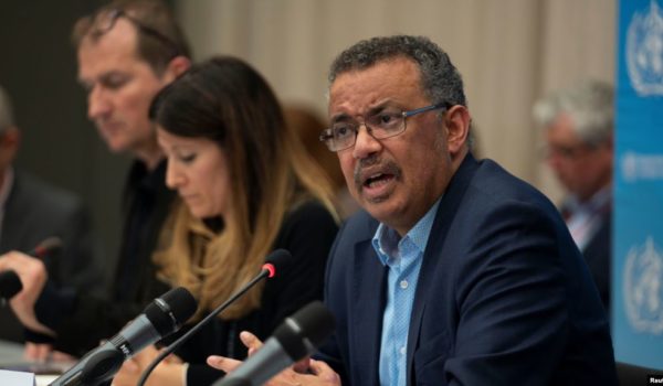 Tedros Adhanom Ghebreyesus, coronavirus, día de la salud
