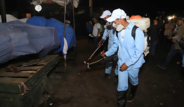 Alcaldía de Managua manda a desinfectar mercados como medida ante Covid-19