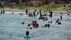 Laguna de Masaya, verano, Semana Santa