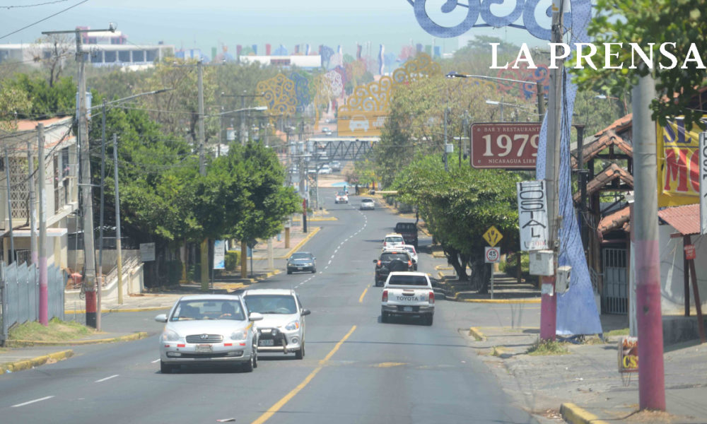 coronavirus, Nicaragua, calles desoladas, Managua