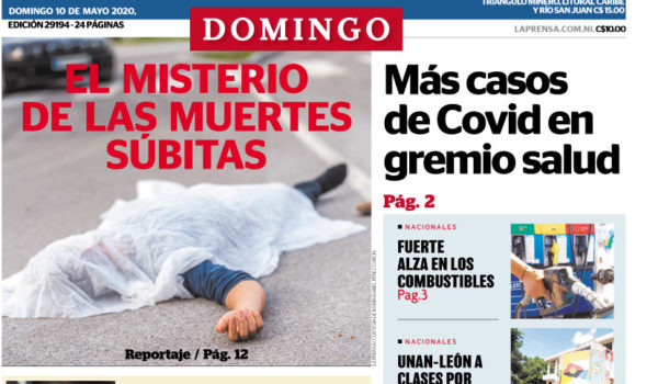 Portada impresa 10-5-2020