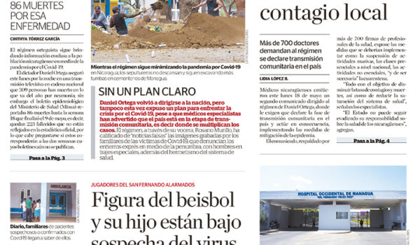 Portada impresa 19-05-2020
