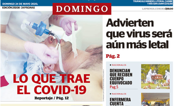 Portada impresa 24-05-2020