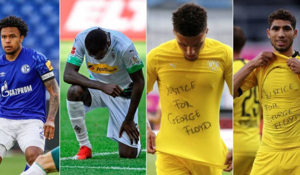 Futbolistas de la Liga alemana piden justicia por el asesinato de George Floyd