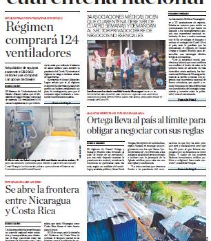 Portada impresa 1-6-2020