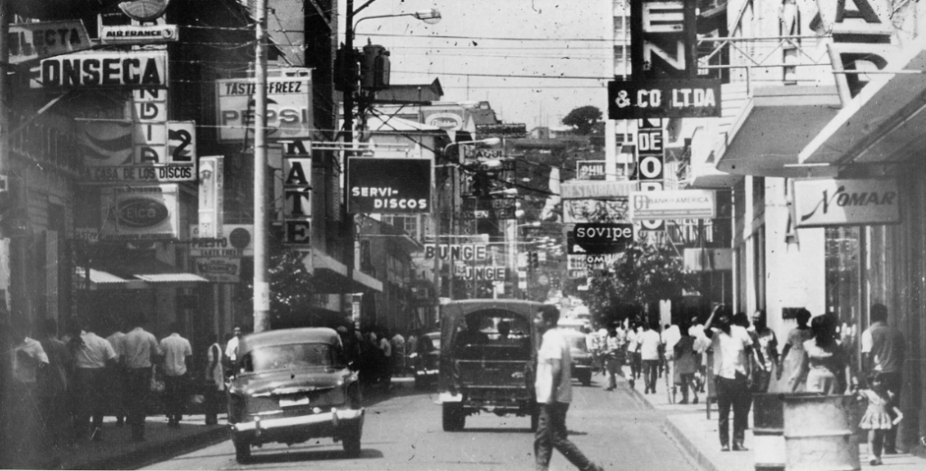 Nicaragua, Managua, vieja Managua