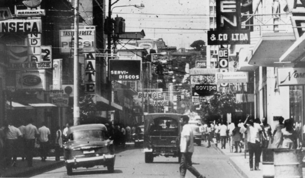 Nicaragua, Managua, vieja Managua