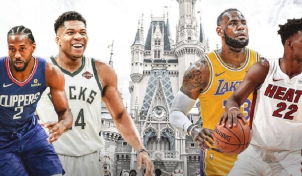 NBA considera las instalaciones de Disney World para reanudar temporada de forma aislada