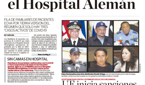 Portada impresa 05-05-2020