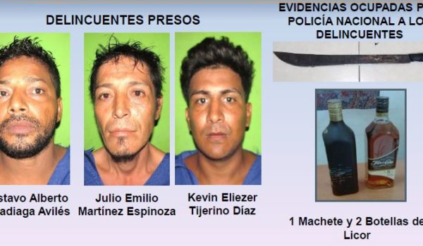 Capturan a tres sujetos por el asalto a sucursal de Súper Express de Monseñor Lezcano