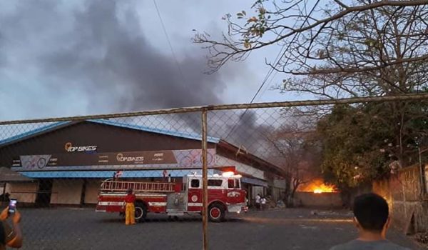 incendio, bodega, Batahola Norte