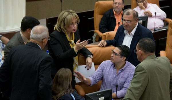 Según el diputado liberal, Maximino Rodríguez, se rehusaron a firmar el documento ya que era “vulgar”. LA PRENSA/ARCHIVO