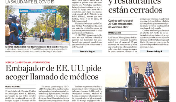 Portada impresa 06-06-2020