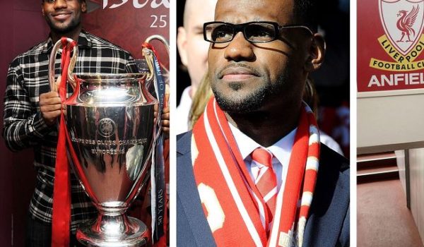 LeBron James celebra su primer título de Premier League como dueño del Liverpool