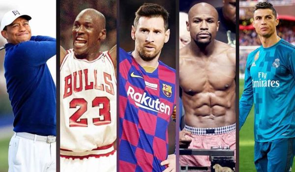 Estos son los deportistas más millonarios de los últimos 30 años, según Forbes