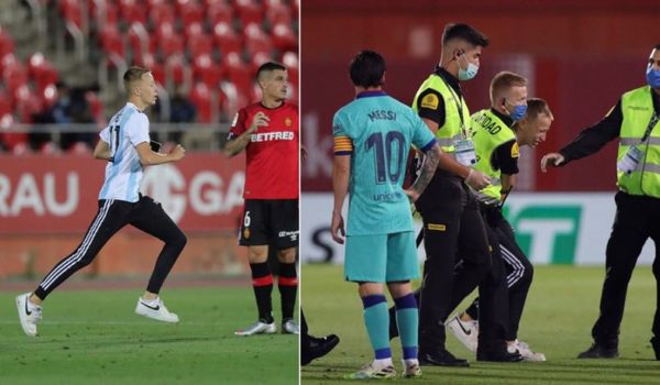 El aficionado que entró al estadio durante el partido del Barcelona trabajará en sus vacaciones para pagar la multa