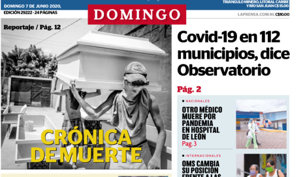 Portada impresa 07-06-2020