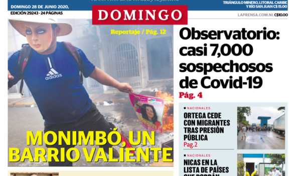 Portada impresa 28-06-2020