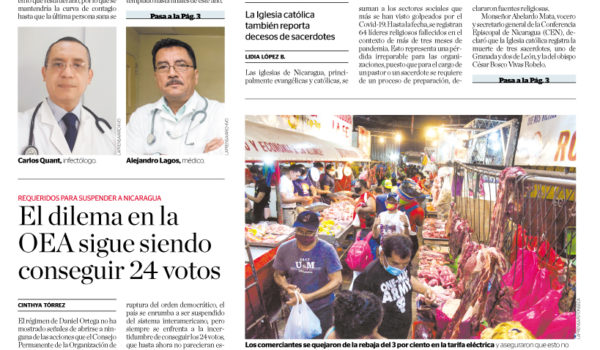 Portada impresa 29-06-2020
