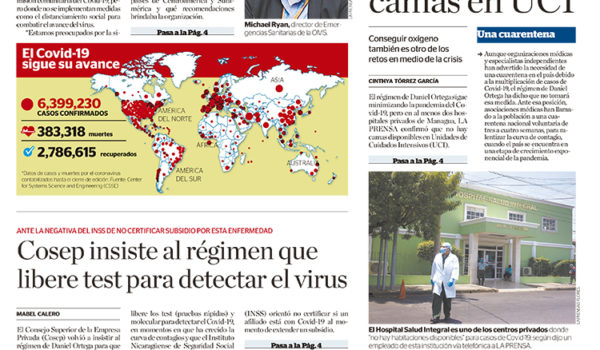 Portada impresa 04-06-2020
