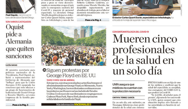 Portada impresa 05-06-2020