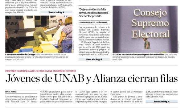 Portada impresa 16-7-2020