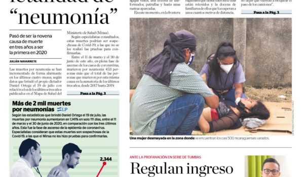 Portada impresa 27-7-2020