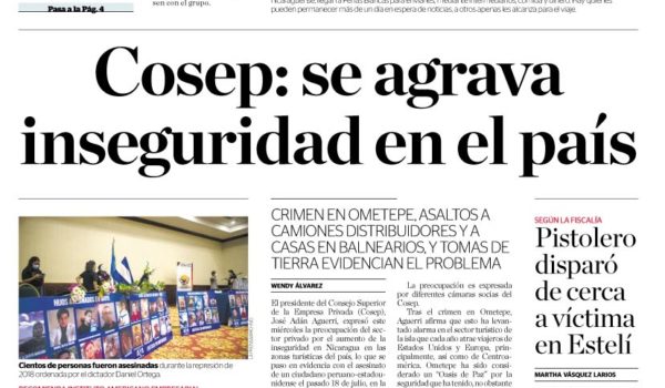 Portada impresa 30-7-2020
