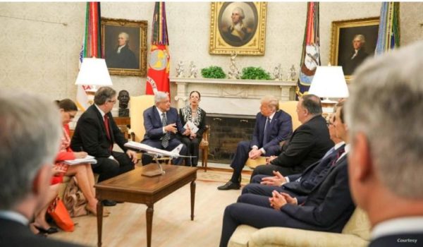 Trump: «La relación entre EE.UU. y México nunca ha sido tan estrecha como ahora»