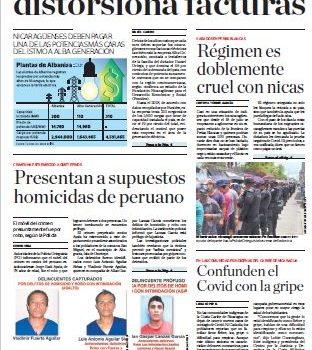 Portada impresa 28-7-2020