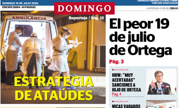 Portada impresa 19-07-2020