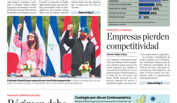 Portada impresa 20-07-2020