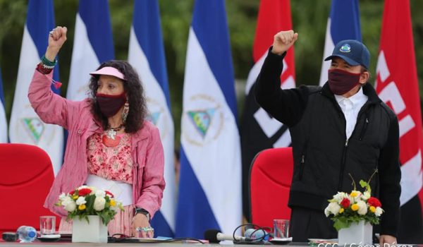 pandemia, régimen de Daniel Ortega