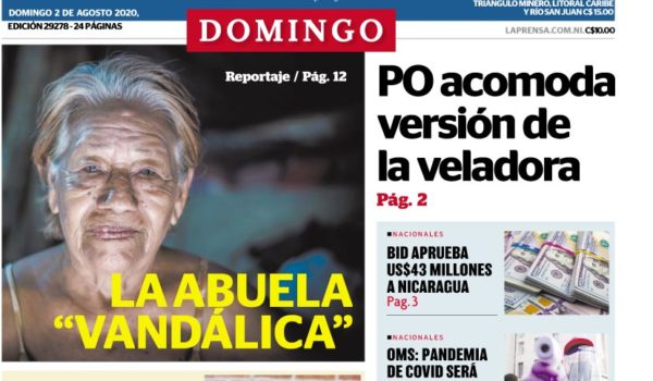 Portada impresa 2-8-2020