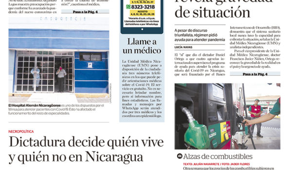Portada impresa 17-08-2020
