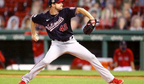 Max Scherzer recupera brillo y propina 11 ponches a Boston