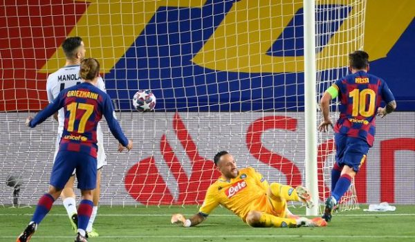 Messi frota la lámpara y Barsa festeja rumbo a Lisboa