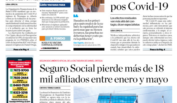 Portada impresa 12-08-2020