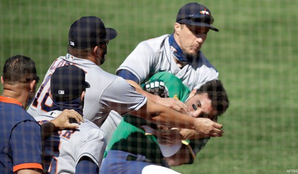 Atléticos arriban a nueve victorias seguidas pese a pleito con los Astros