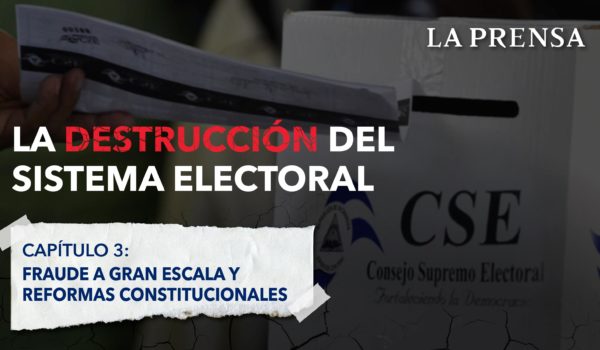 La destrucción del sistema electoral: Fraude a gran escala