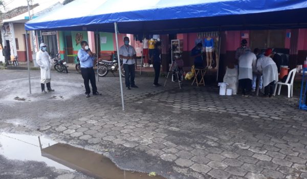 Comité Ciudadano de Camoapa ha atendido a más de 500 pacientes con Covid-19 en ese municipio. LA PRENSA/CORTESÍA