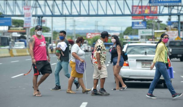 covid-19, coronavirus, mascarillas, managua