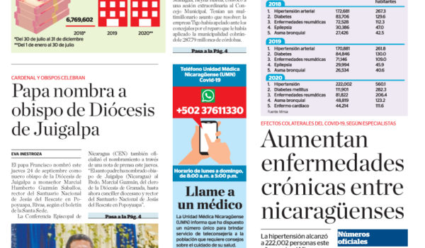 Portada impresa 25-09-2020